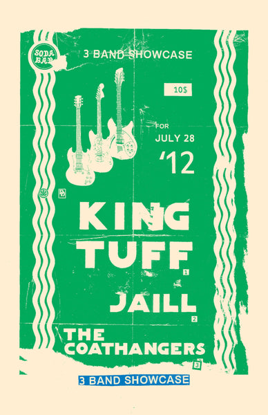 Poster - King Tuff @ Soda Bar - 07.28.2012