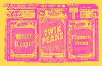 Poster - Twin Peaks + White Reaper @ The Irenic - 09.23.2016